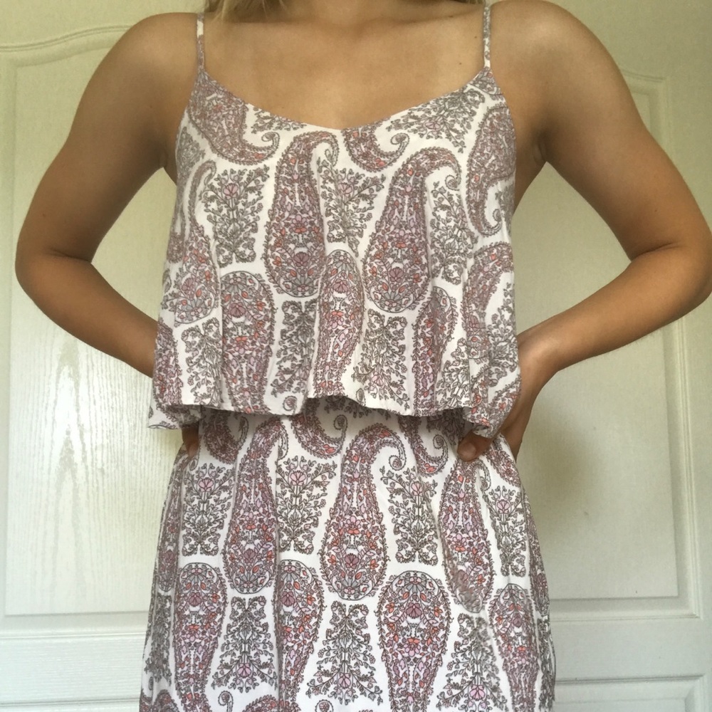 Pastel paisley dress